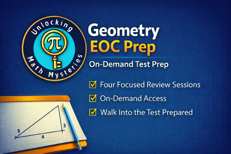 Geometry End-of-Course Prep - On Demand