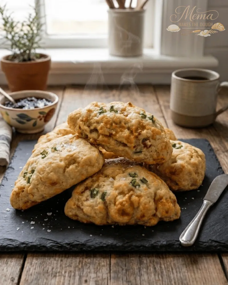 Jalapeño Cheddar Scones