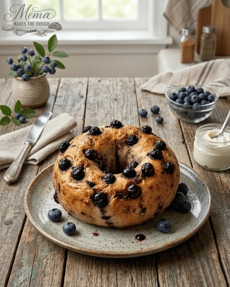 Blueberry Bagel