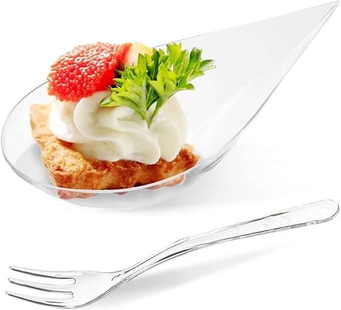Mini Perspex Appetizer Plates