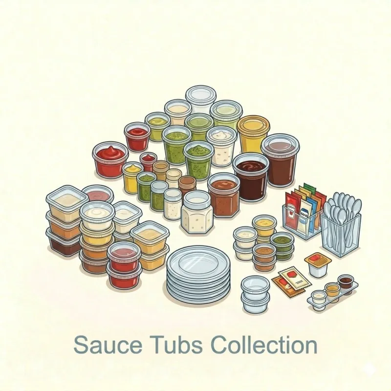 Sauce Tubs