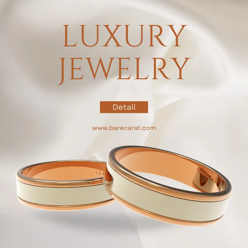 Luxury jewelry post featuring two rings