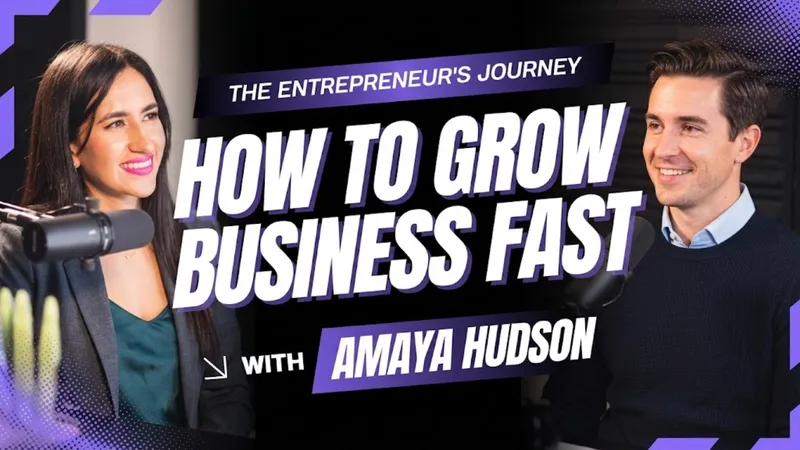 Podcast thumbnail: How to Grow Business Fast