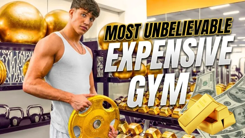 YouTube thumbnail: Most Unbelievable Expensive Gym