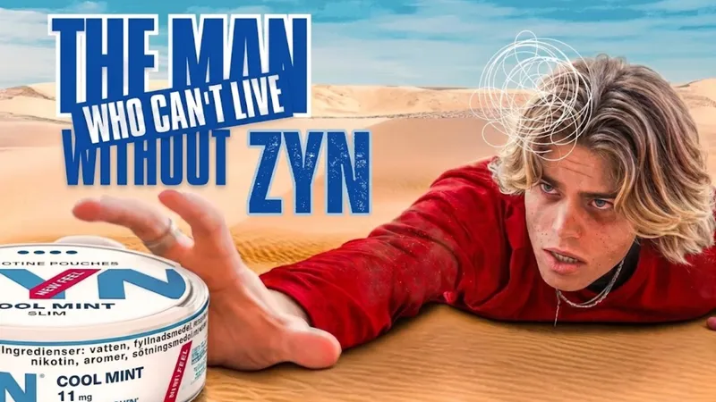 YouTube thumbnail: The Man Who Can't Live Without Zyn