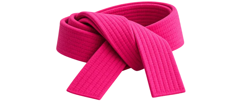 1 PINK BELT