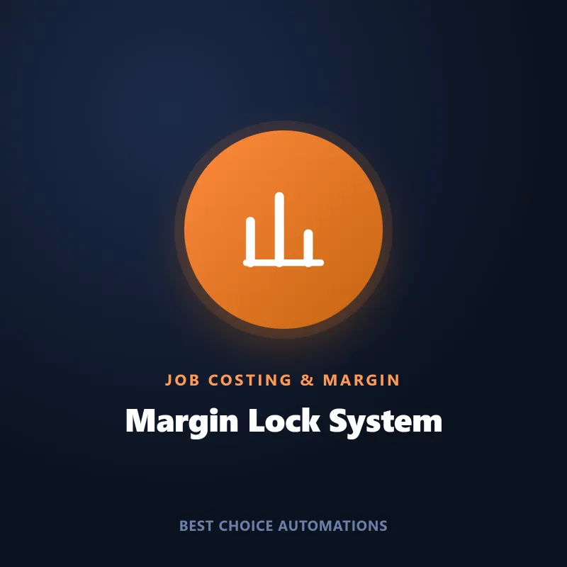 Stop Guessing What Every Job Costs You | Margin Lock System