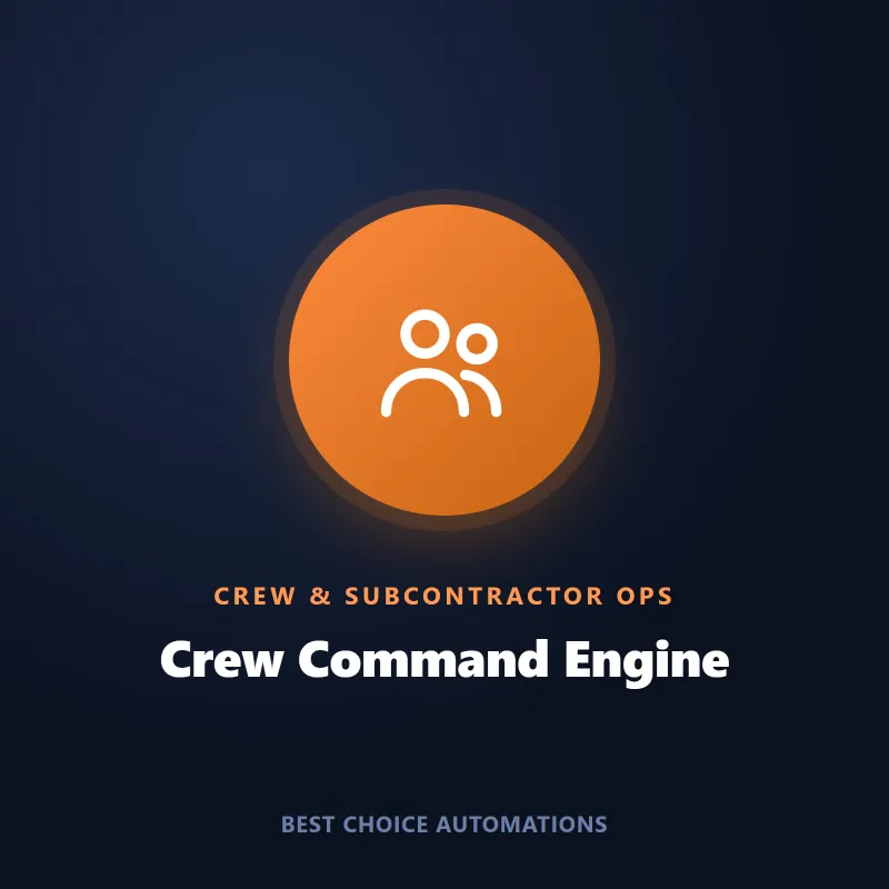 CrewFlow - The Automation That Fills Your Crew