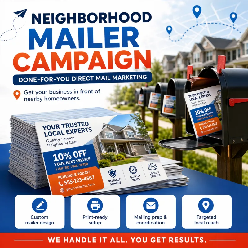 Neighborhood Mailer Campaign