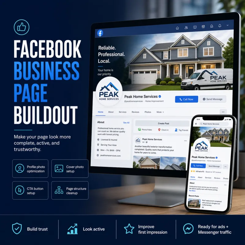 Facebook Business Page Buildout