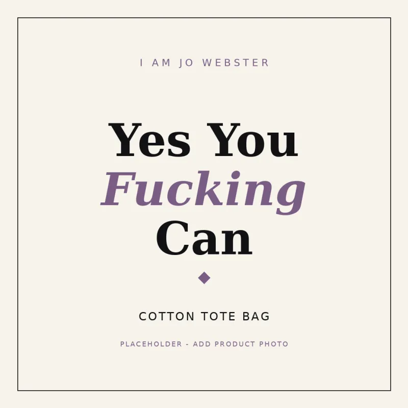Cotton tote bag