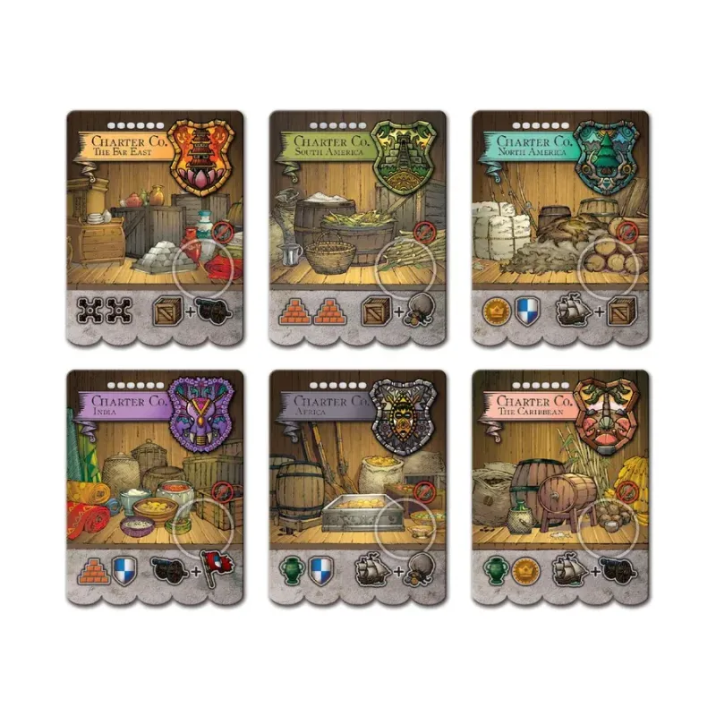 Endeavor: Age of Sail – Charter Companies Mini-Expansion