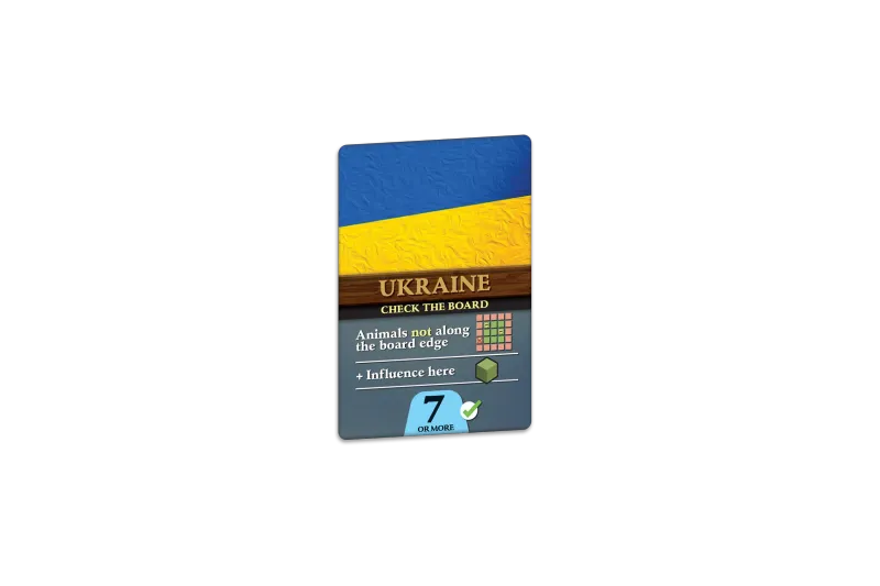 Endangered Ukrainian Ambassador Card
