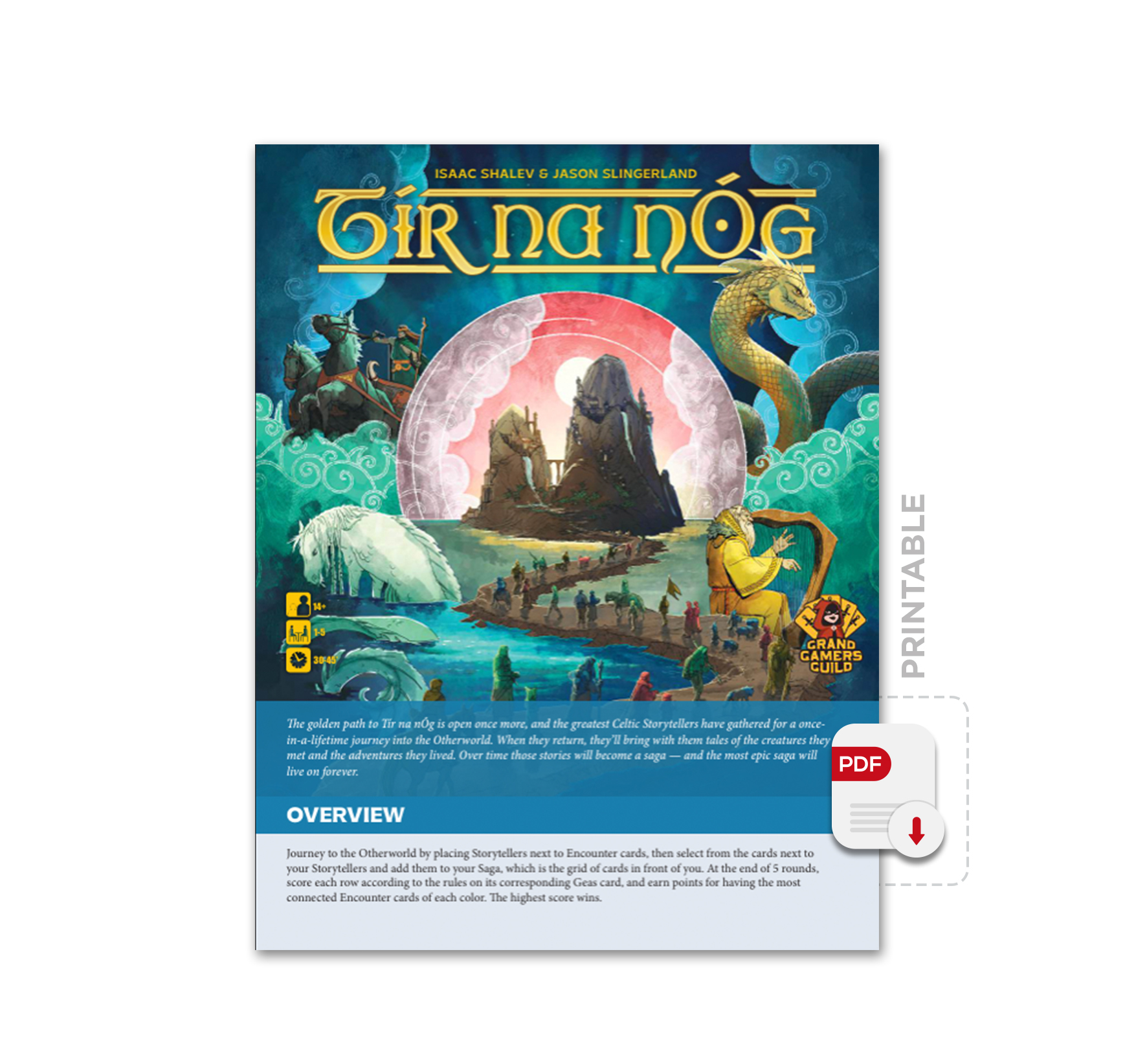 Tír na nÓg Rulebook (Printable)