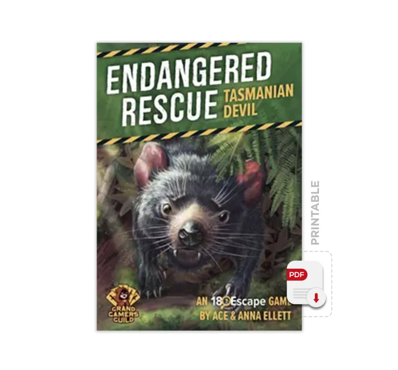 ER#3: Tasmanian Devil (Printable)