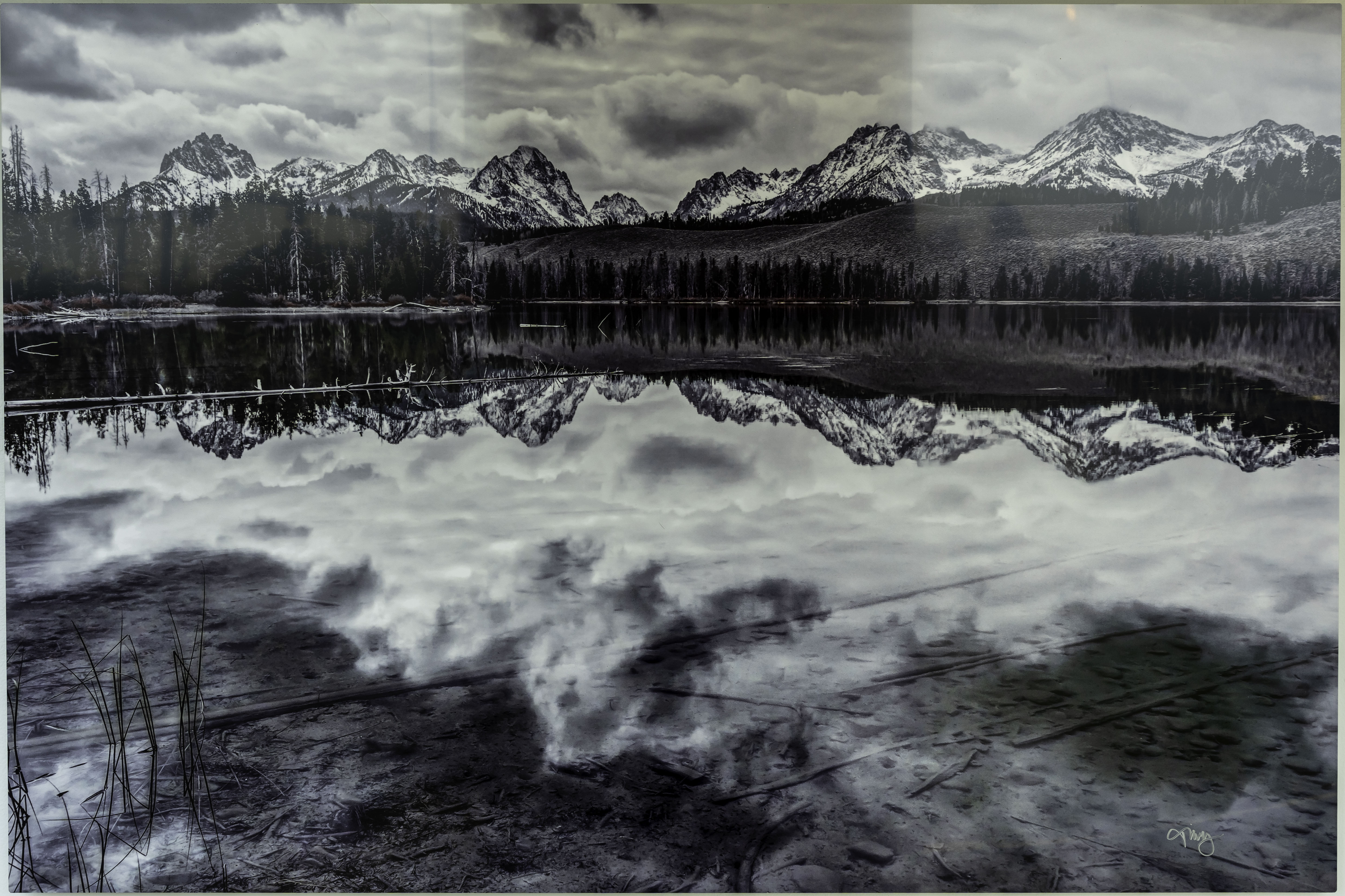 Sawtooh Reflections