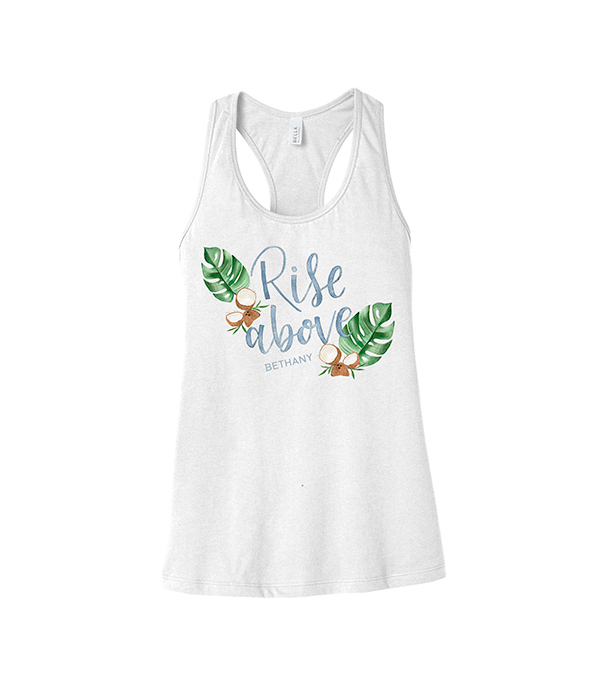 Rise Above Racerback Tank