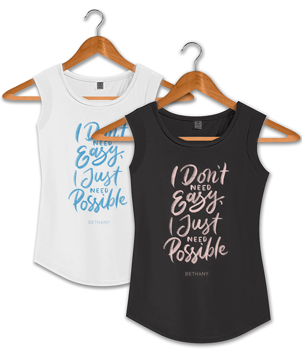 I Don't Need Easy Cap Sleeve Tee