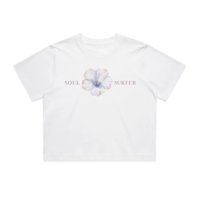 Womens Cropped Tee — Soul Surfer