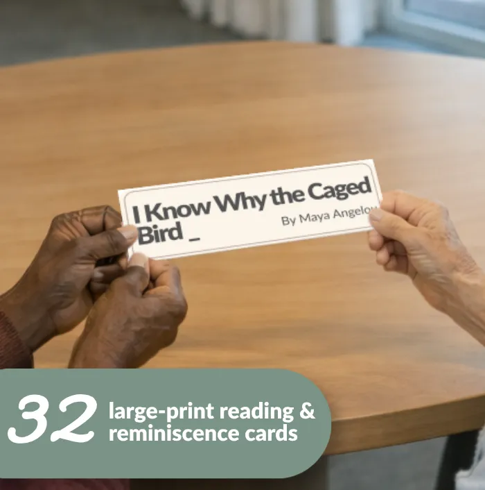Finish the Book Title – Printable Dementia Reading Activity