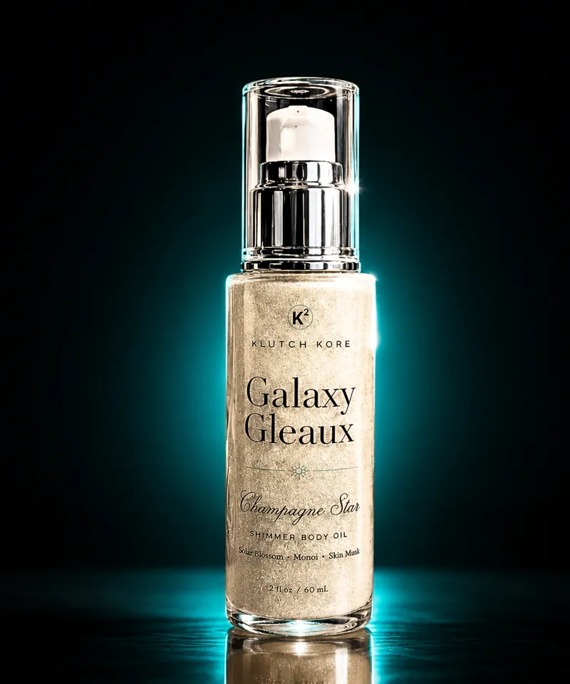 Galaxy Gleaux™ Champagne Star Shimmer Body Oil