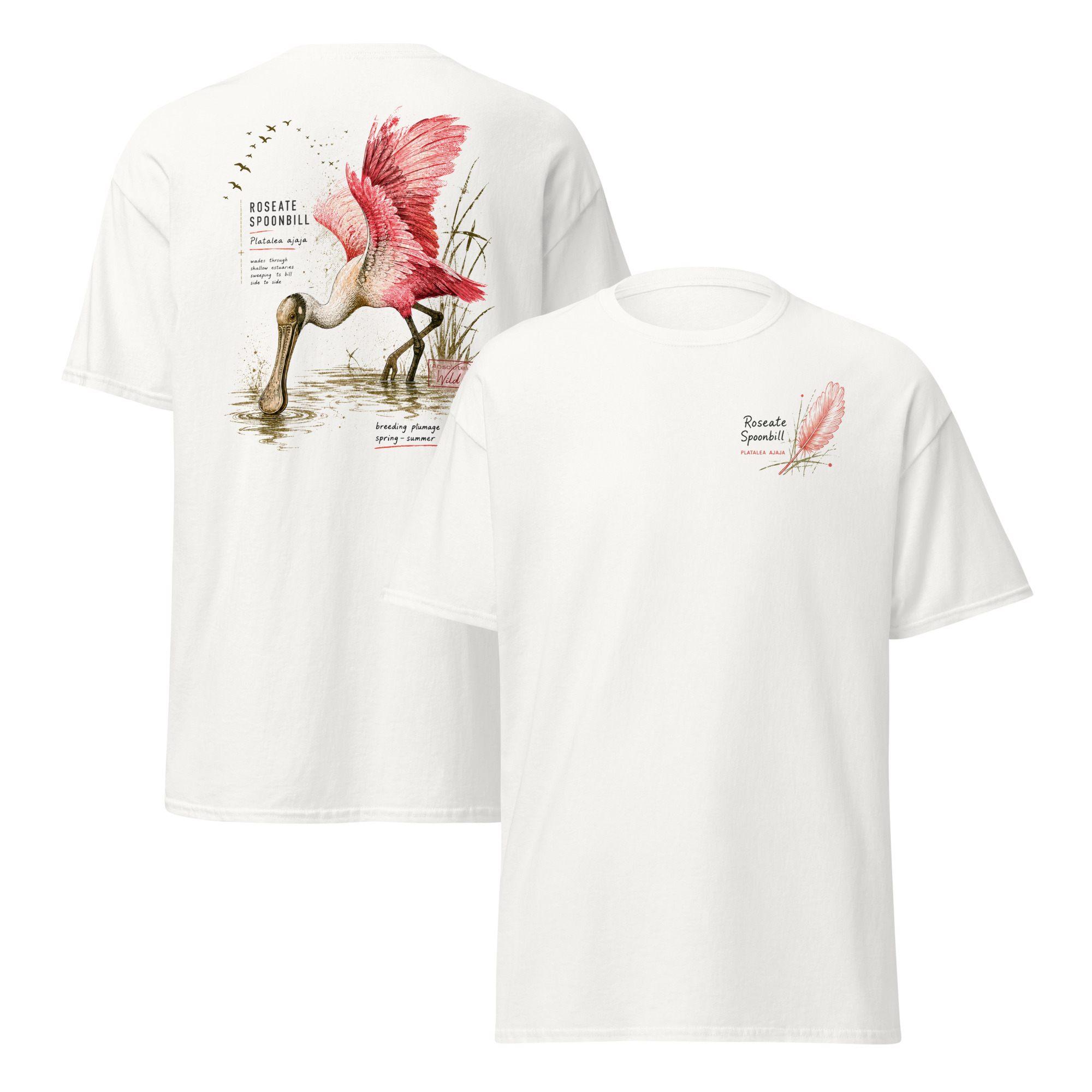 Roseate Spoonbill Absolutely Wild Tee