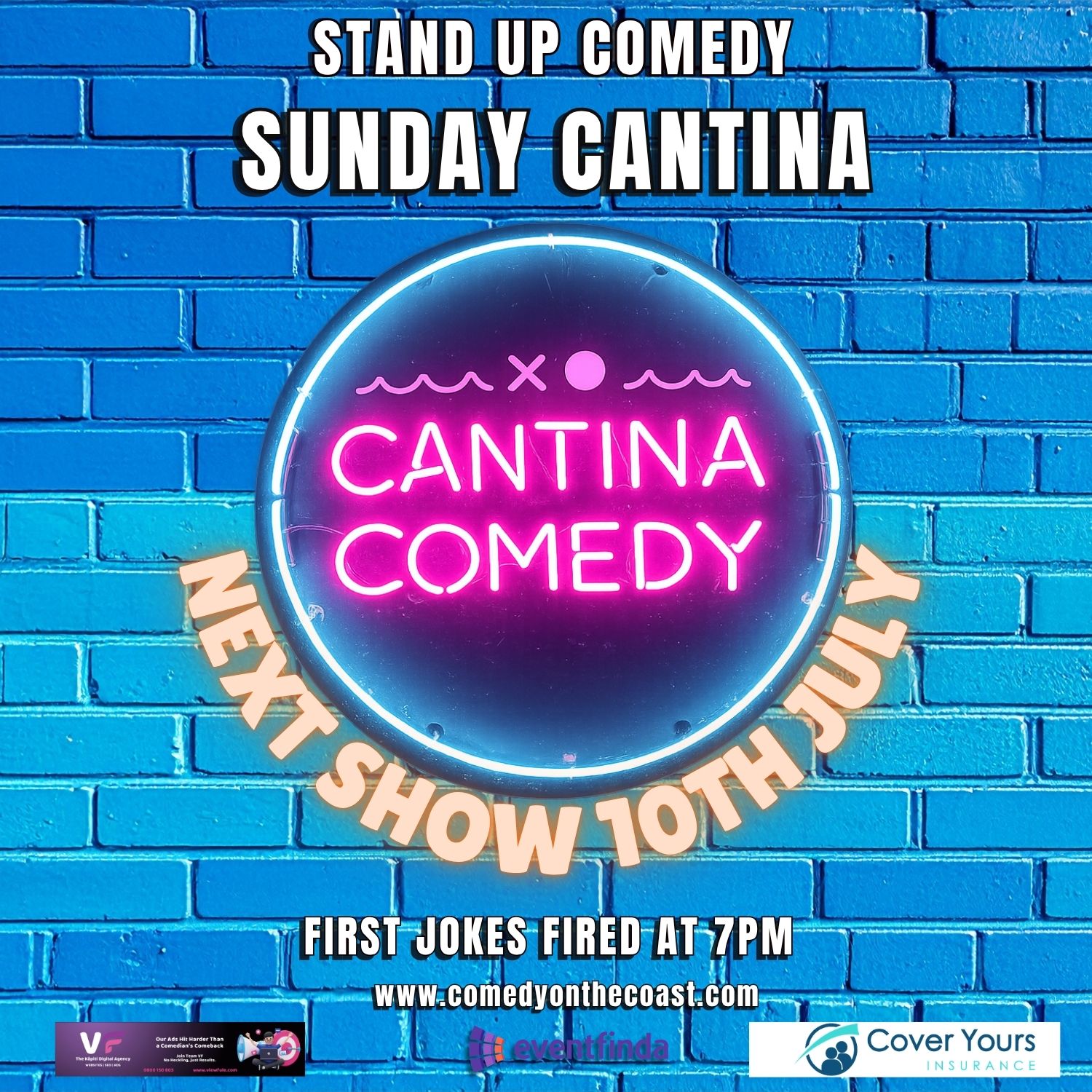 Cantina Comedy July 10th