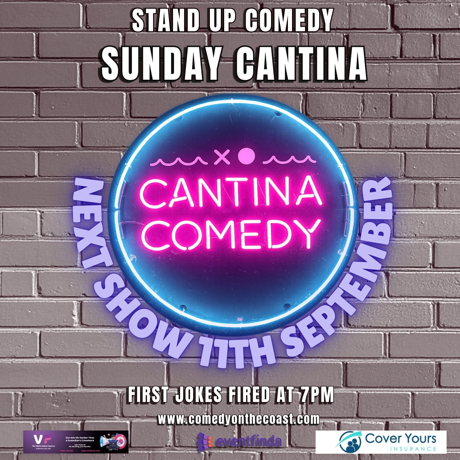 Cantina Comedy September 11th