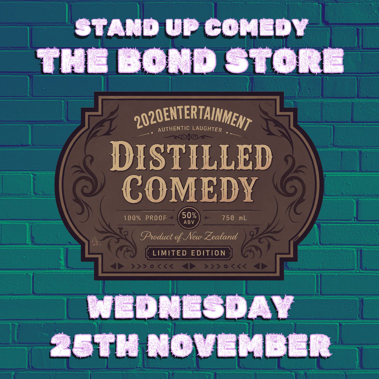 Distilled Comedy November 25th
