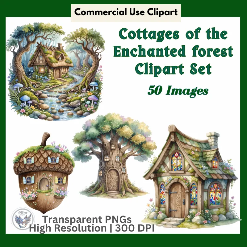 Cottages of the Enchanted Foresst