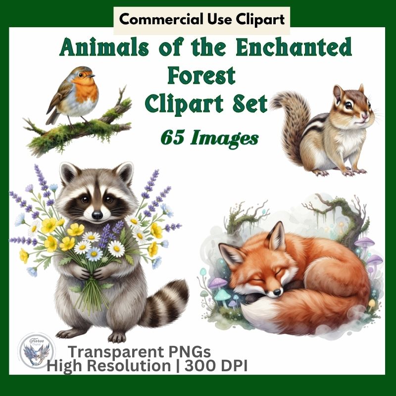 Animals of the Enchanted Forest
