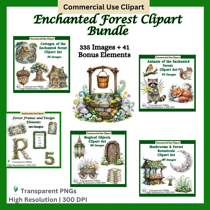 Enchanted Forest Clip Art