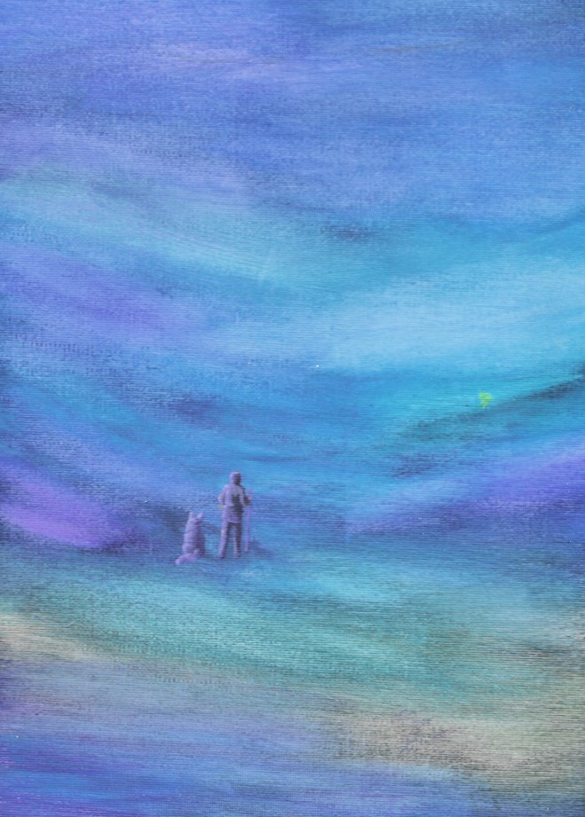 Sound Of Silence. Original Artwork.