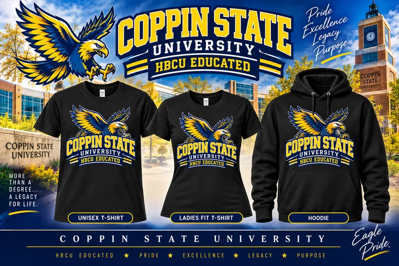 College Tee - Coppin State University