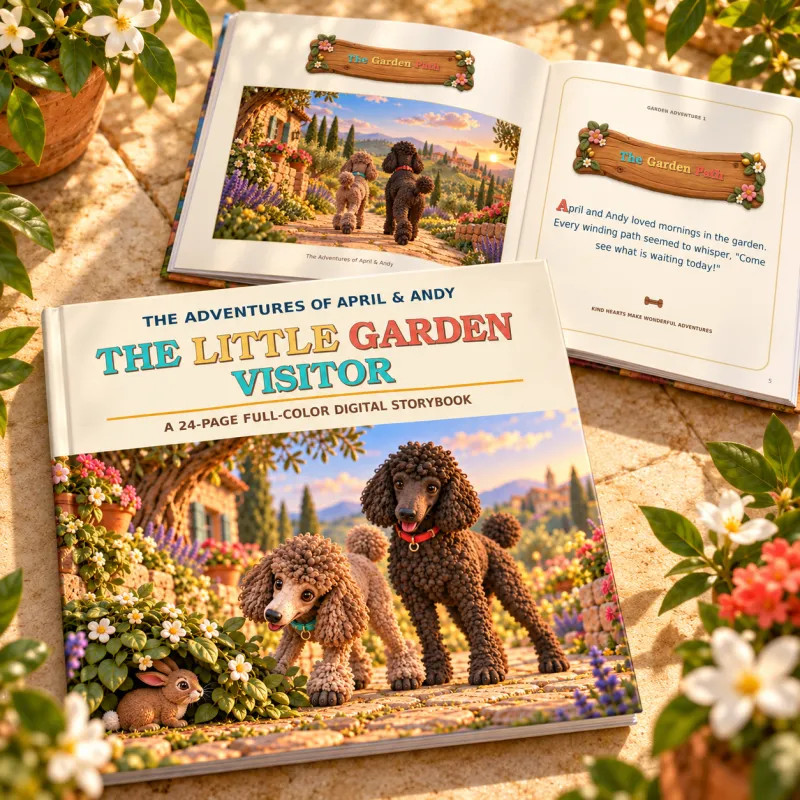 The Little Garden Visitor — Digital Storybook