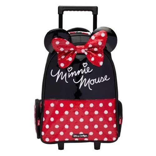 Smiggle Minnie Mouse Trolley Backpack