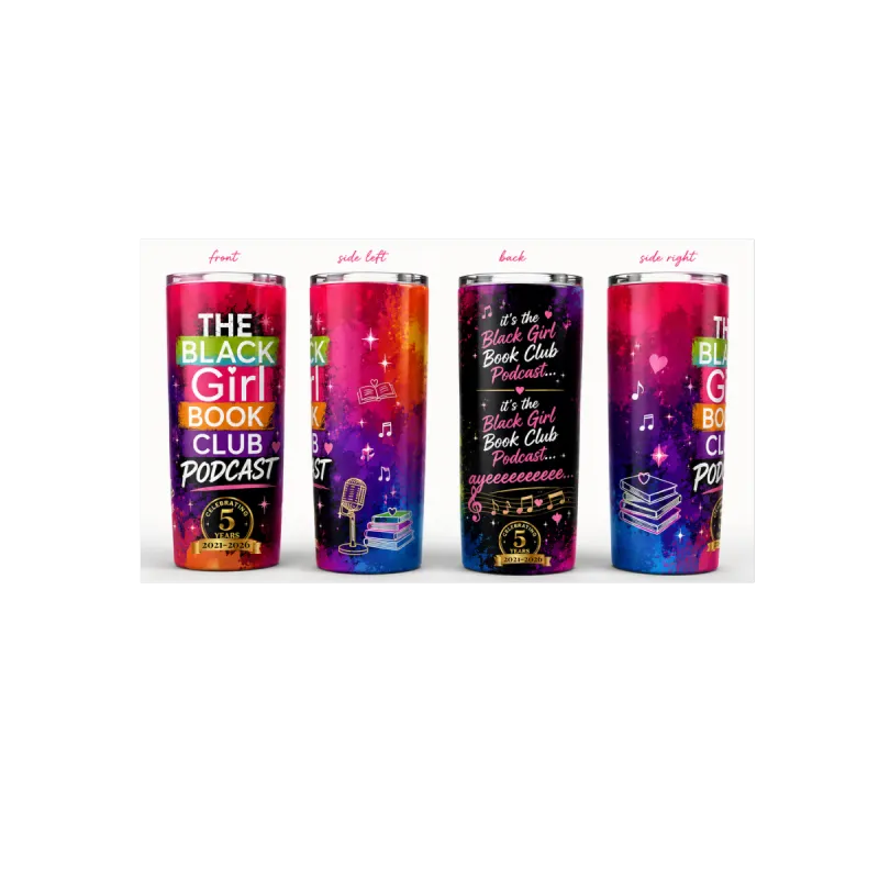 The Black Girl Book Club Podcast 5-Year Anniversary Tumbler