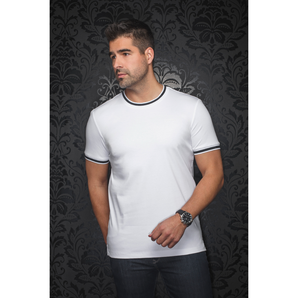 T-SHIRT | HARDEN — WHITE/BLACK
