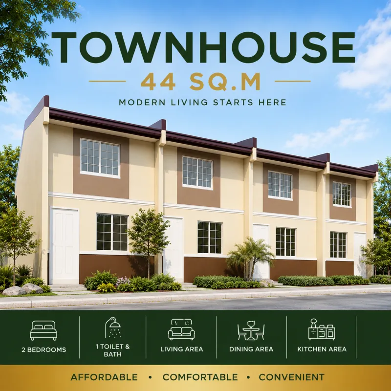 TARRAGONA PLACE TOWNHOUSE 44 SQ.M HOME