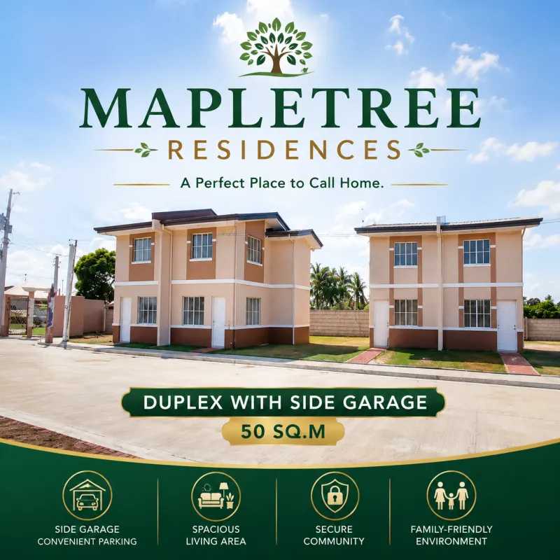 MAPLETREE RESIDENCES DUPLEX WITH GARAGE 50 SQ.M
