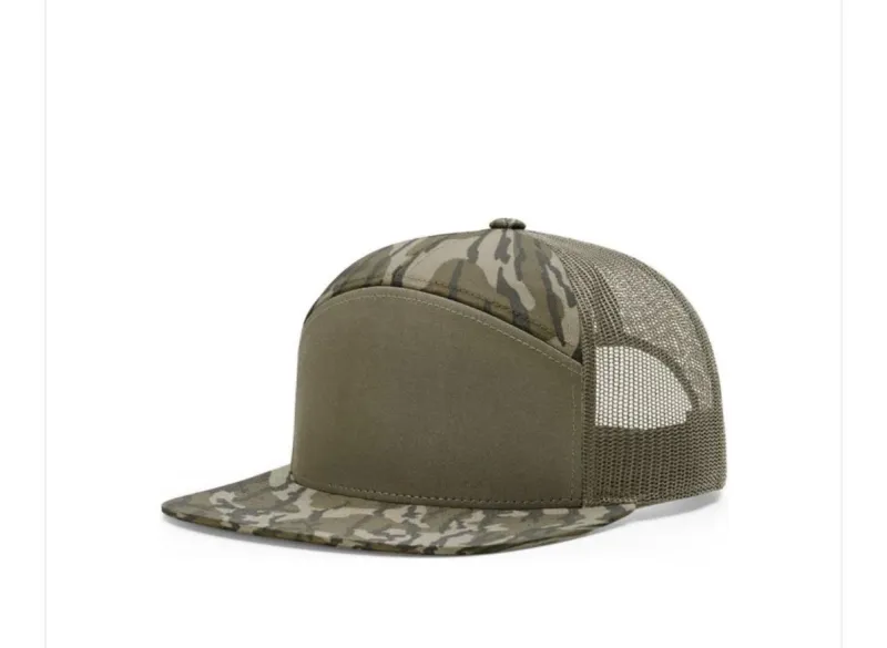 Richardson 168P Camo Trucker – Bottomland/Loden