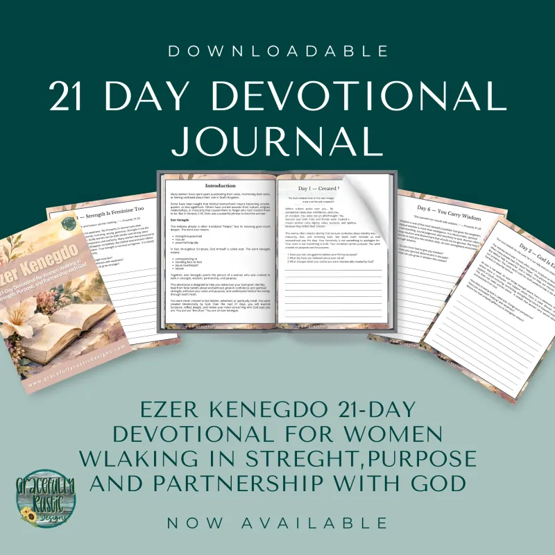  Ezer Kenegdo | Devotional