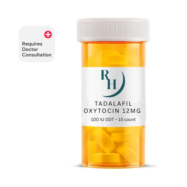 Tadalafil/Oxytocin 12mg/100 IU ODT - 15 Count
