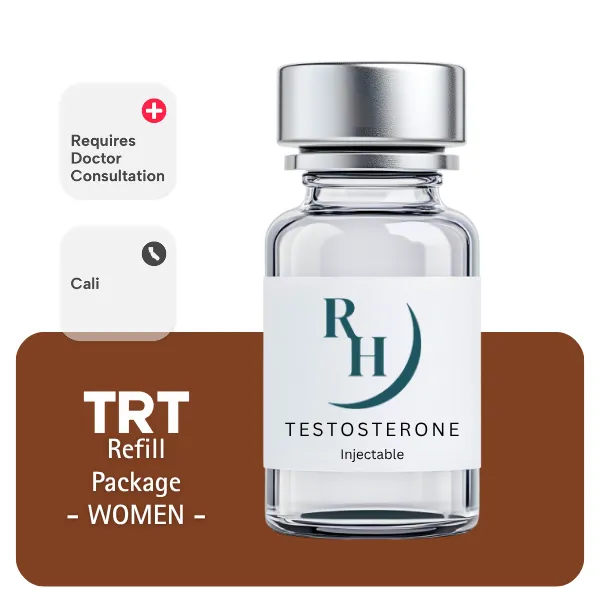 TRT CALI Women's Refill Package (Cypionate 200mg/mL 10mL)