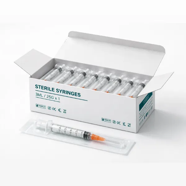 Box of 100 syringes