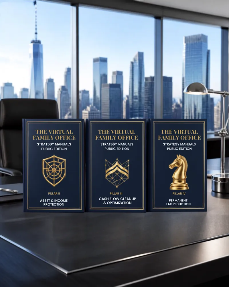 The Financial Fortress Set — 360 Virtual Family Office™ Strategy Manuals