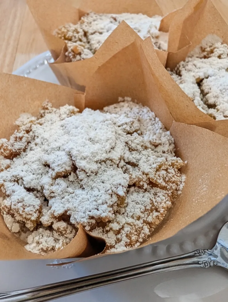 Gluten and Dairy Free Vanilla Crumble Muffin