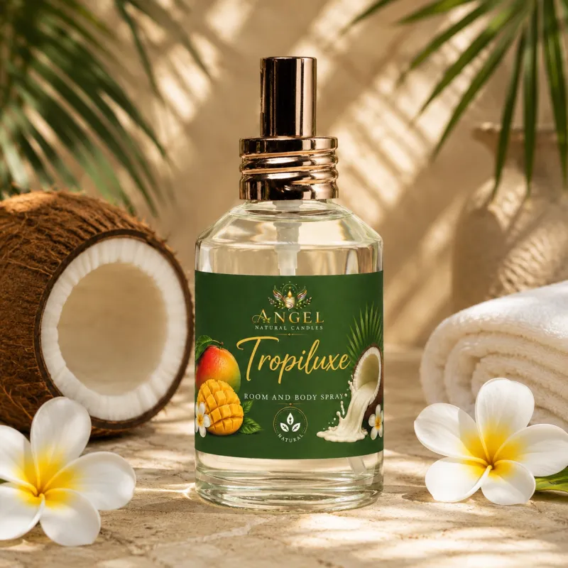 Tropiluxe Room and Body Spray 4 Oz | Luxury Tropical Fragrance Mist