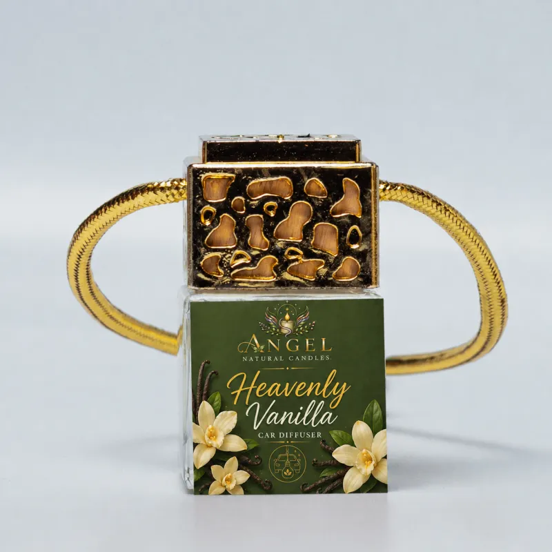Car Diffuser Top Gold | Luxury Tropical Car Air Freshener