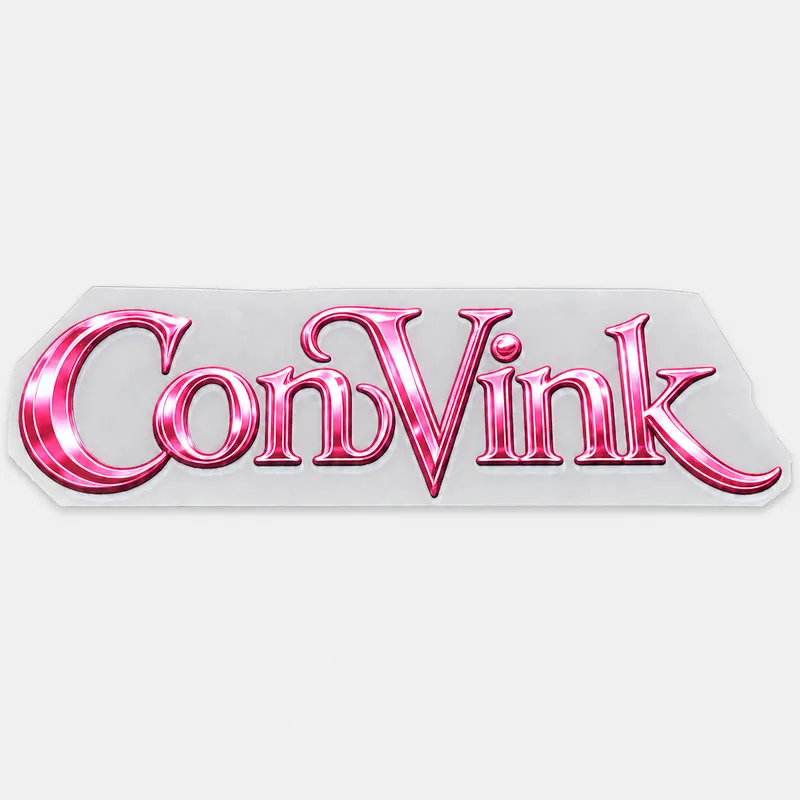 Pink Wordmark — DTF Transfer Only